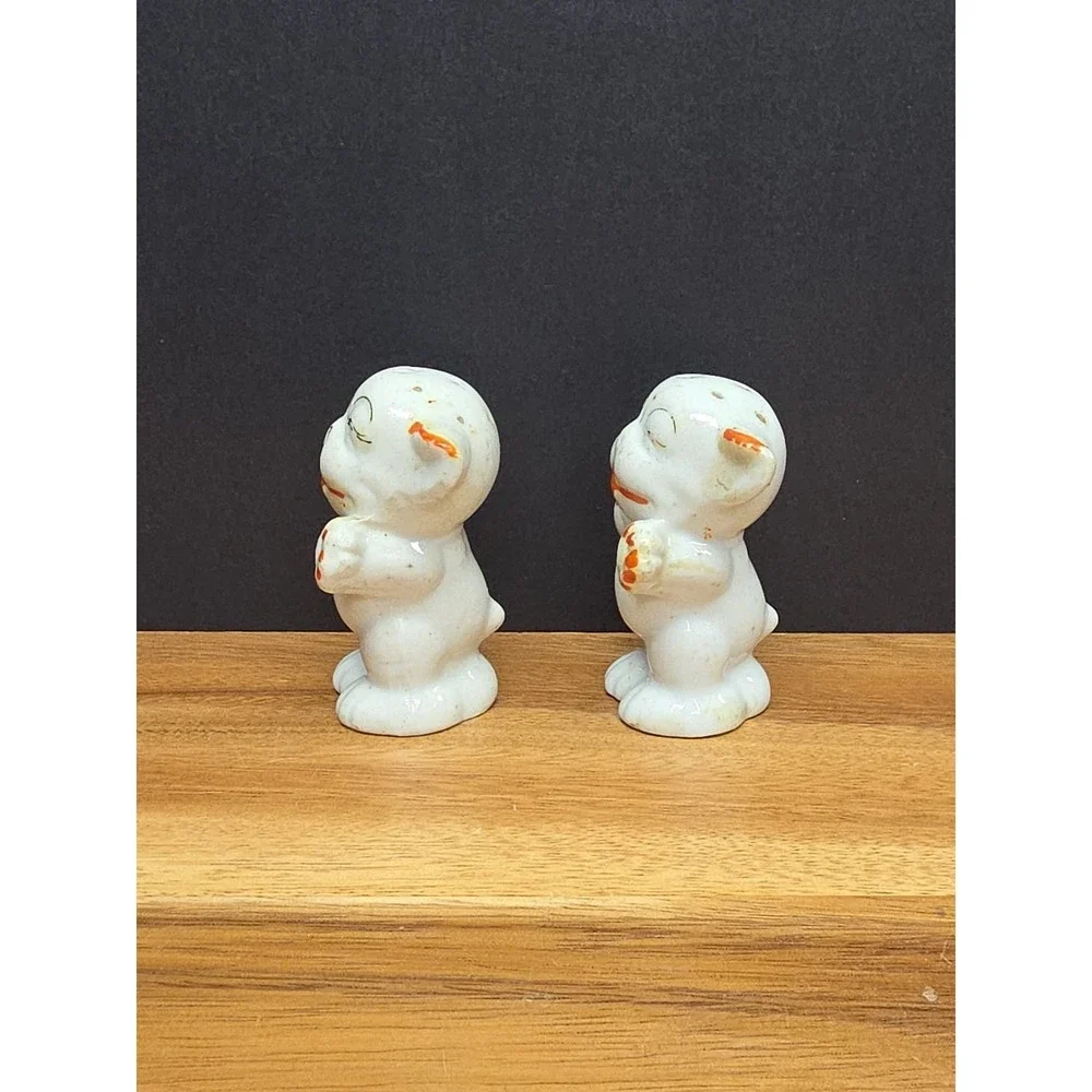 Antq Salt & Pepper Shaker Dogs 3